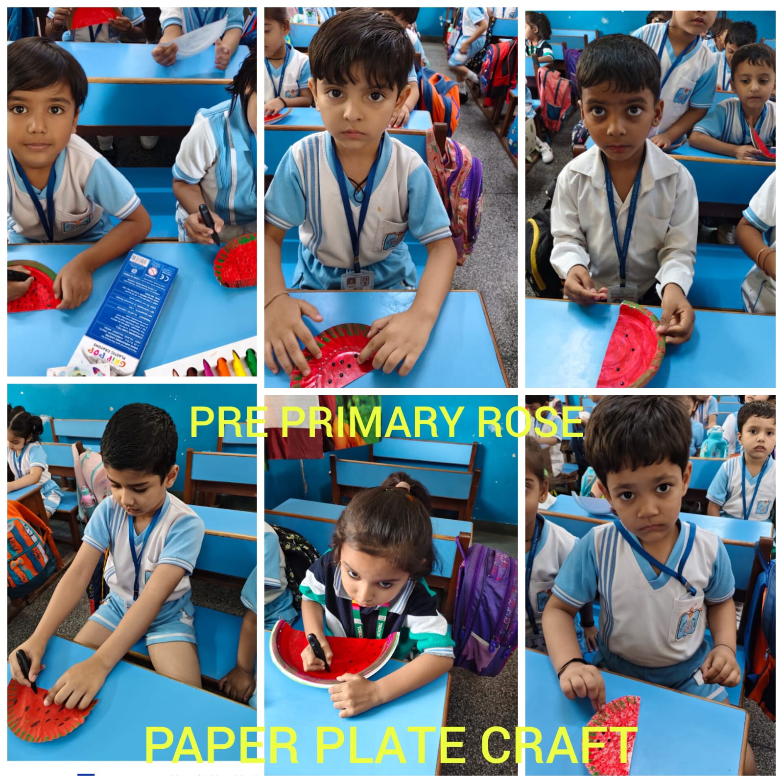 Pre-Primary activity Paper Plate craft  