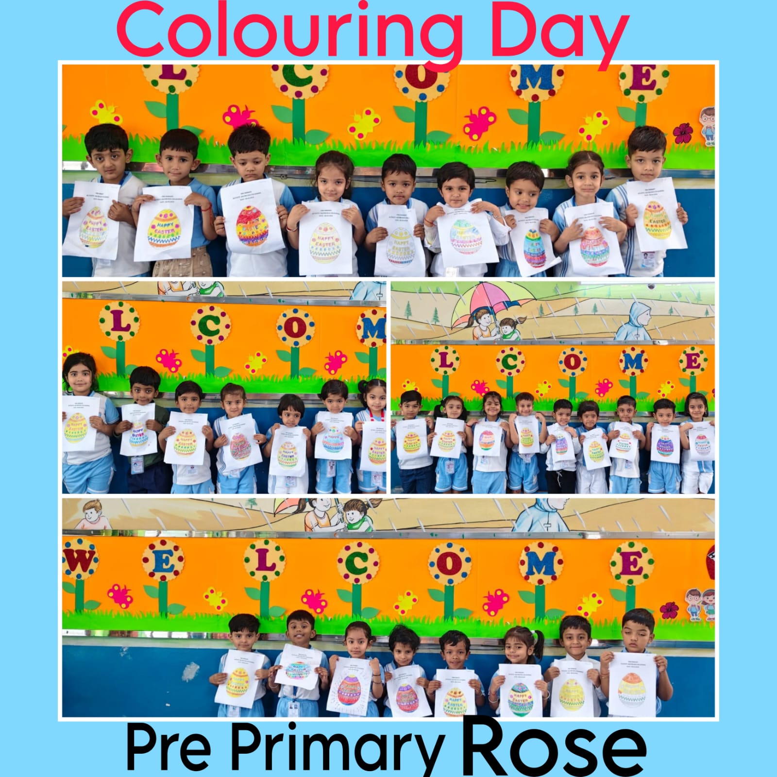Easter Egg Colouring - Pre Primary