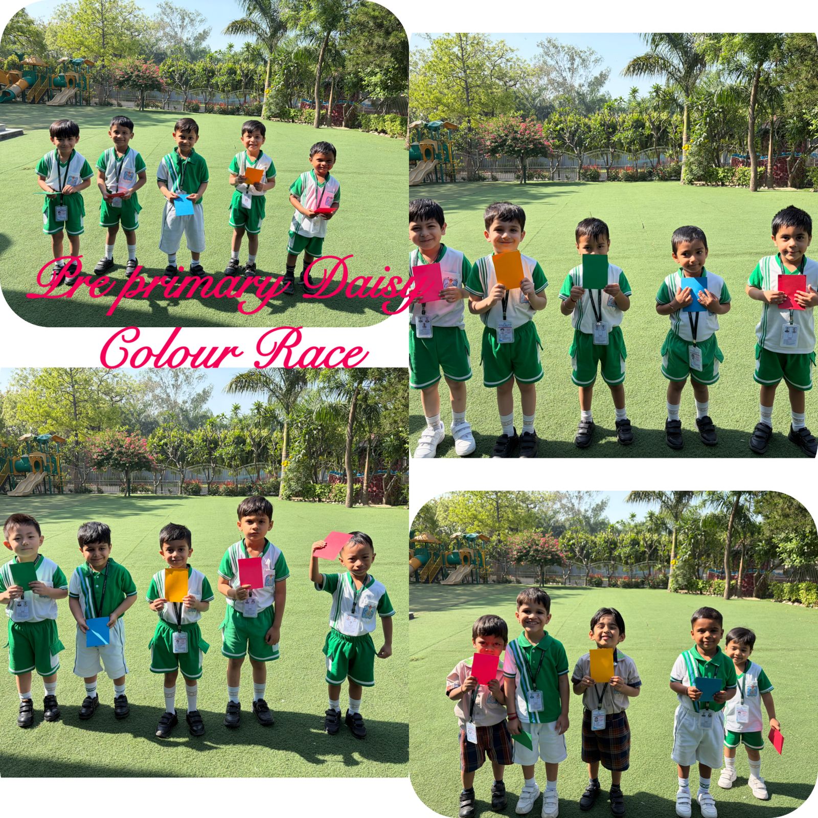 Colour Race - Pre Primary